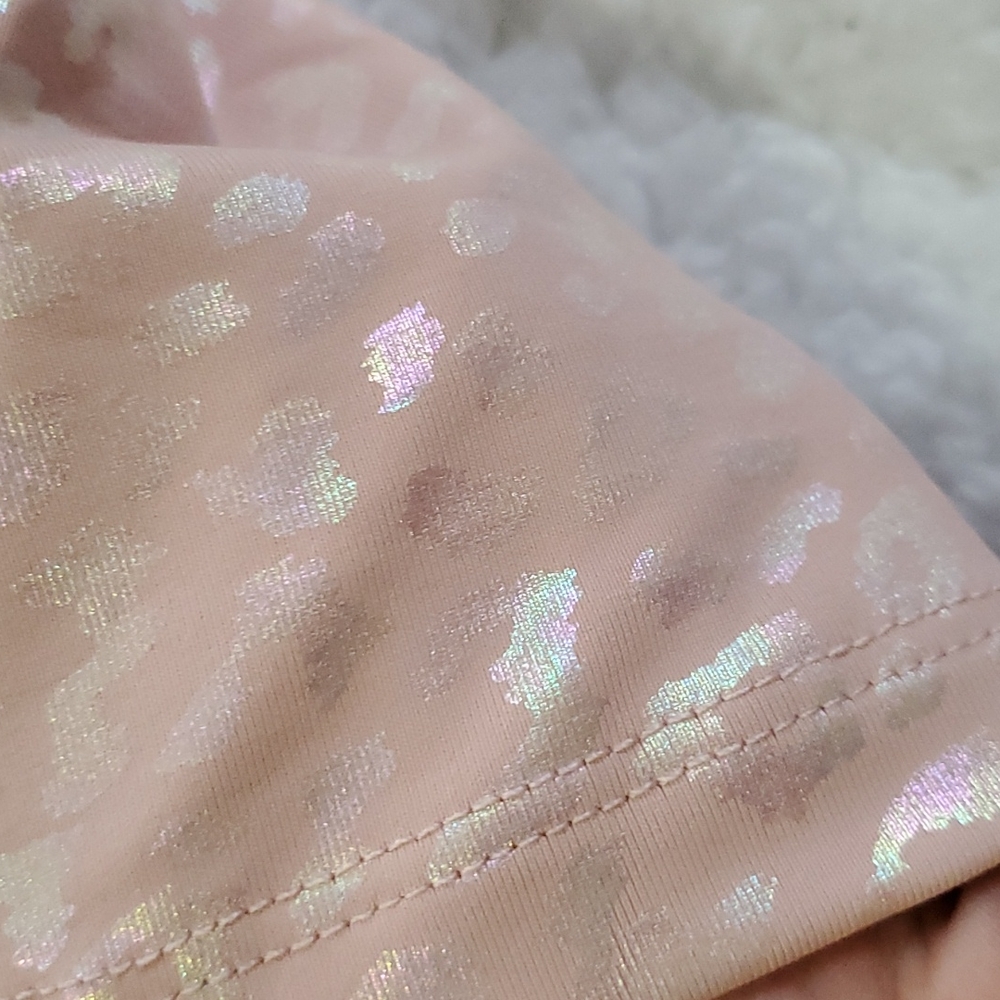 Beyond Yoga Pink Iridescent Crop Top - Picture 11 of 11